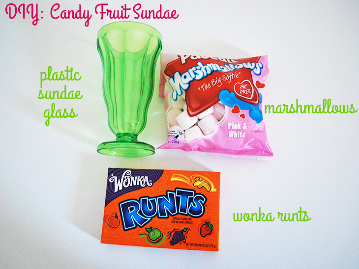 DIY: Candy Fruit Sundae Gift via Style for a Happy Home