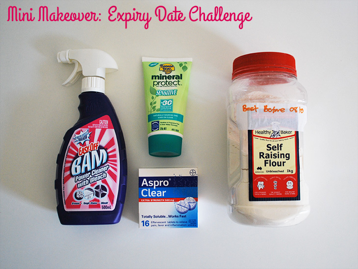 Mini Makeover: Expiry Date Challenge on Style for a Happy Home