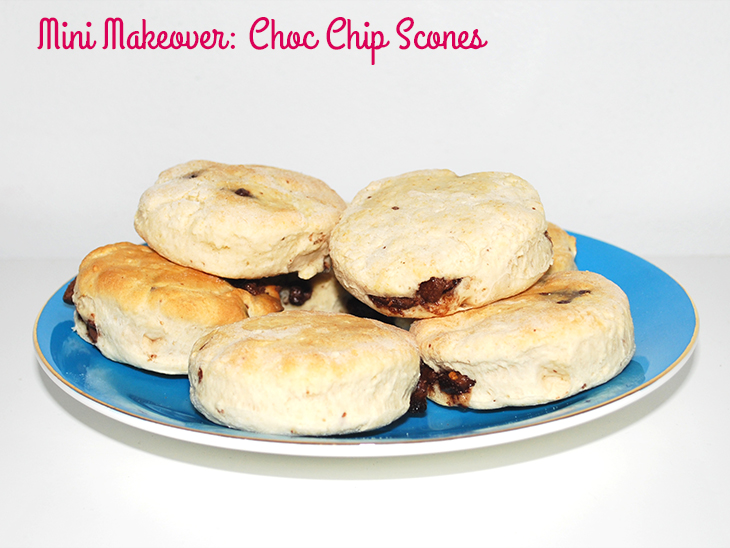 Mini Makeover: Choc Chip Scones (easy recipe) on Style for a Happy Home