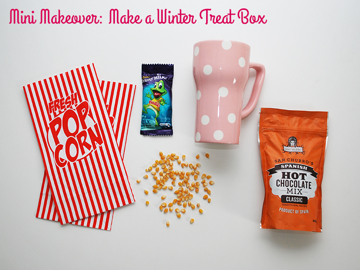 Mini Makeover: Make a Winter Treat Box on Style for a Happy Home