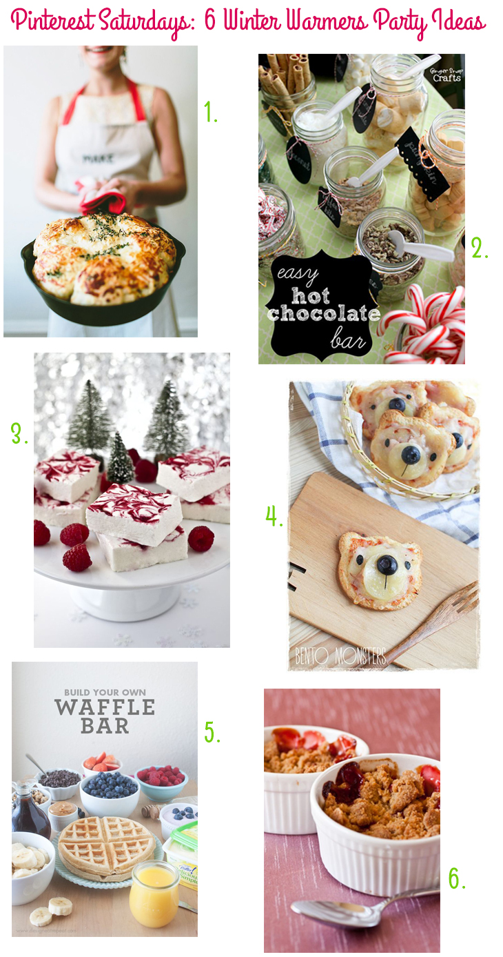 Pinterest Saturdays: 6 Winter Warmers Party Ideas on Style for a Happy Home