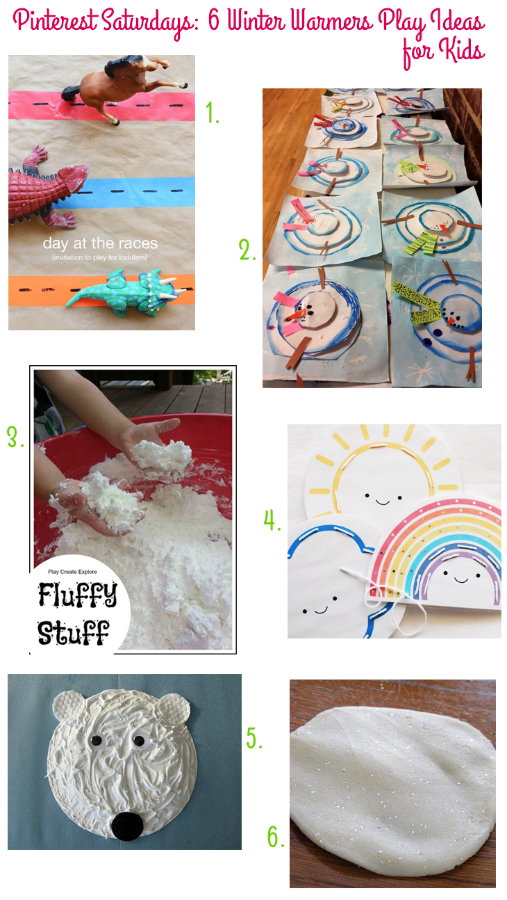 Pinterest Saturdays: 6 Winter Warmers Play Ideas for Kids on Style for a Happy Home