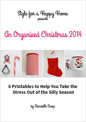 An Organised Christmas Printable 2014 from Style for a Happy Home Free Printable!