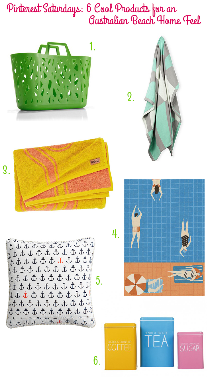 Pinterest Saturdays: 6 Cool Products for an Australian Beach Home Feel on Style for a Happy Home