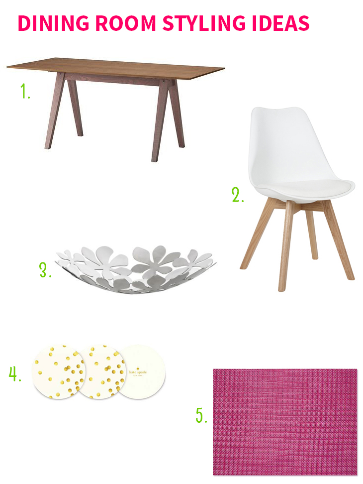 Dining Room Styling Ideas on Style for a Happy Home // Click for more
