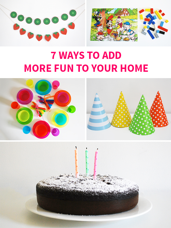 7 Ways to Add More Fun to Your Home on Style for a Happy Home // Click for more