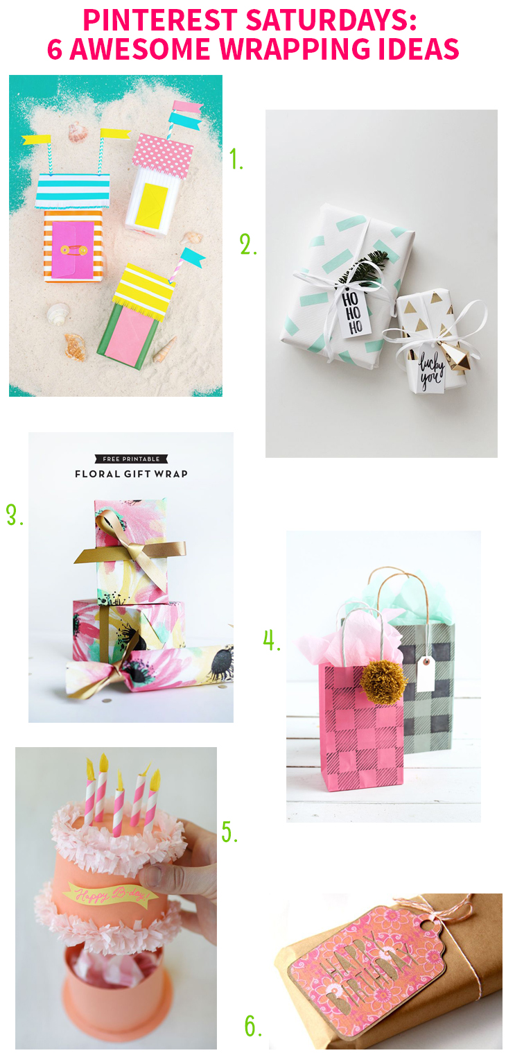 Pinterest Saturdays: 6 Awesome Wrapping Ideas on Style for a Happy Home // Click for details