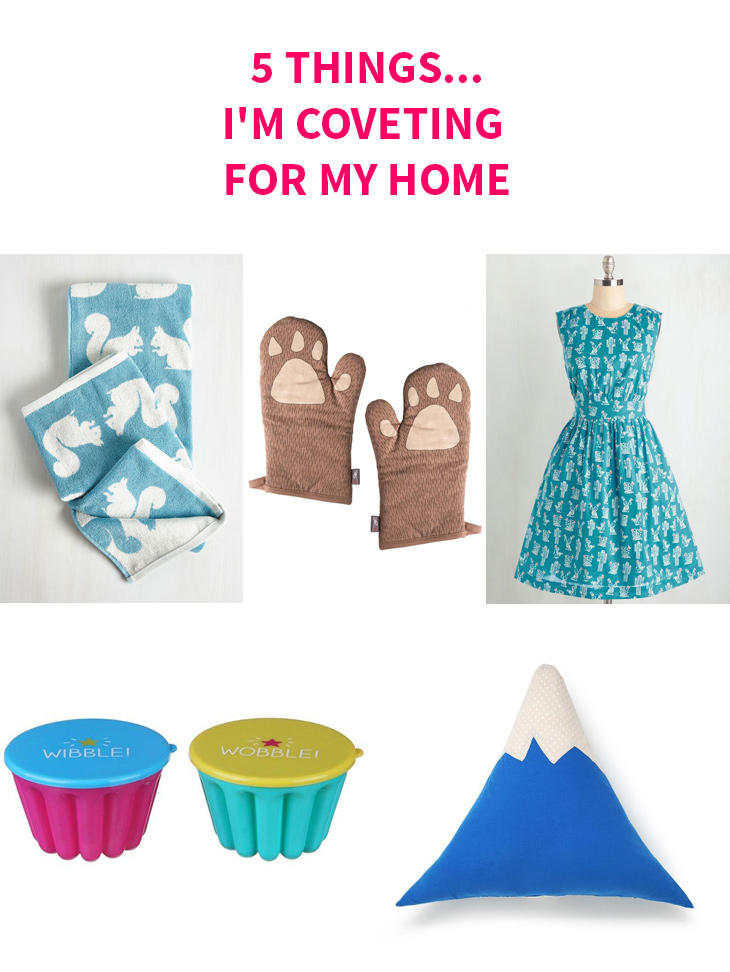 5 Things... I'm Coveting for My Home // Click for details
