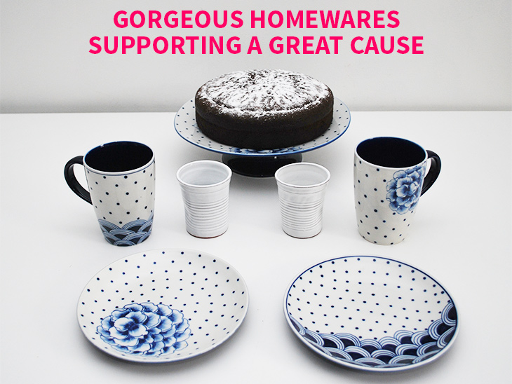 Gorgeous Homewares Supporting a Great Cause on Style for a Happy Home // Click for more