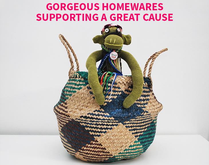 Gorgeous Homewares Supporting a Great Cause on Style for a Happy Home // Click for more
