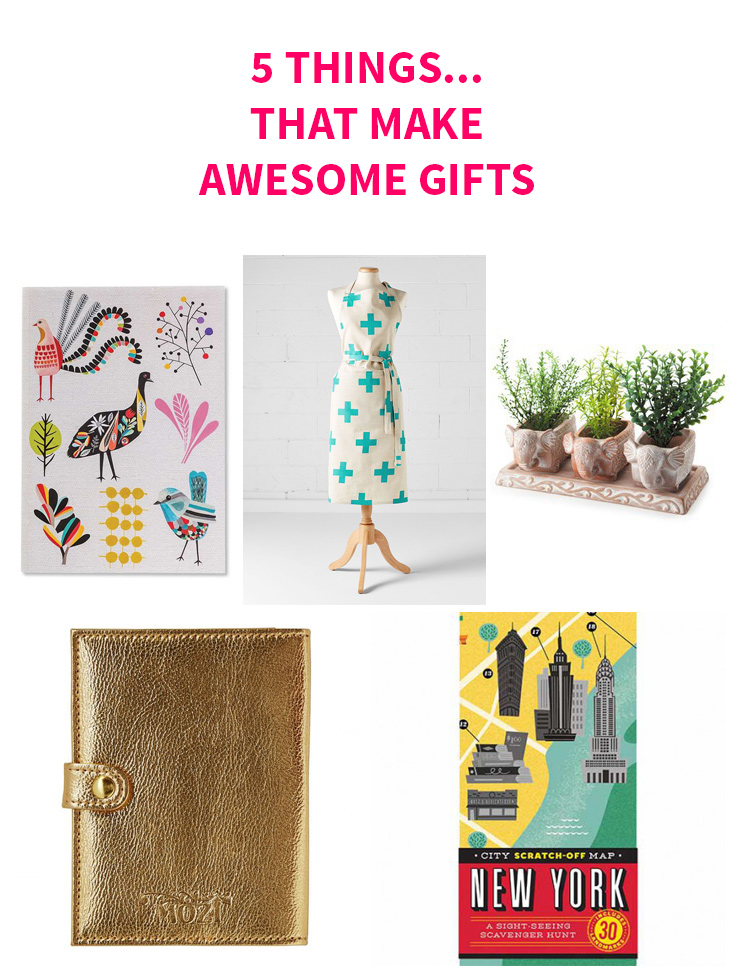 5 things... That Make Awesome Gifts on Style for a Happy Home // Click for details