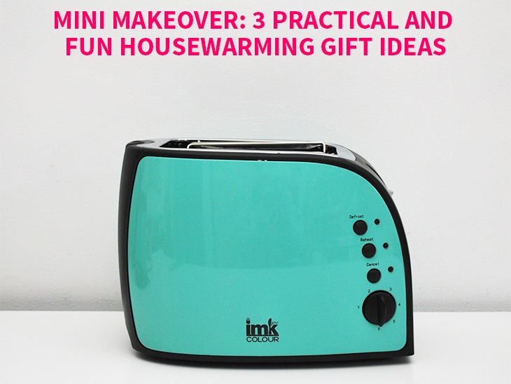 Mini Makeover: 3 Practical and Fun Housewarming Gift Ideas on Style for a Happy Home // Click for details #sp