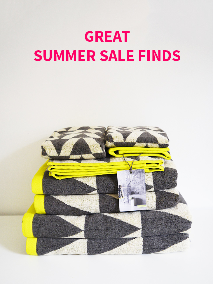 Great Summer Sale Finds on Style for a Happy Home